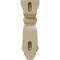 Ekena Millwork 3 3/8"W x 6 1/2"D x 10 1/2"H Los Angeles Hollow Back Corbel, Rubberwood COR03X06X10HARW - alternate 2